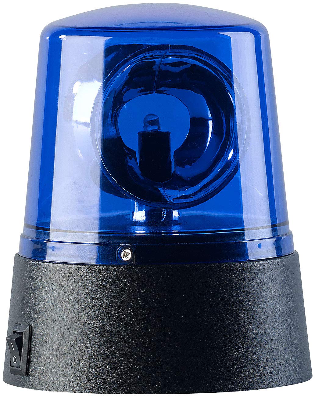 Lunartec Licht-Dekoration Rundumleuchte 2er Blaulicht Batterie
