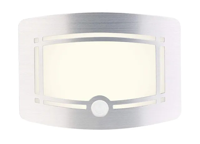 Lunartec Innenbeleuchtung LED-Wandleuchte Batterie 40lm weiß