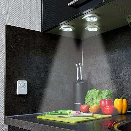 Lunartec Innenbeleuchtung FlexiLight 16er-Set Batterie Push