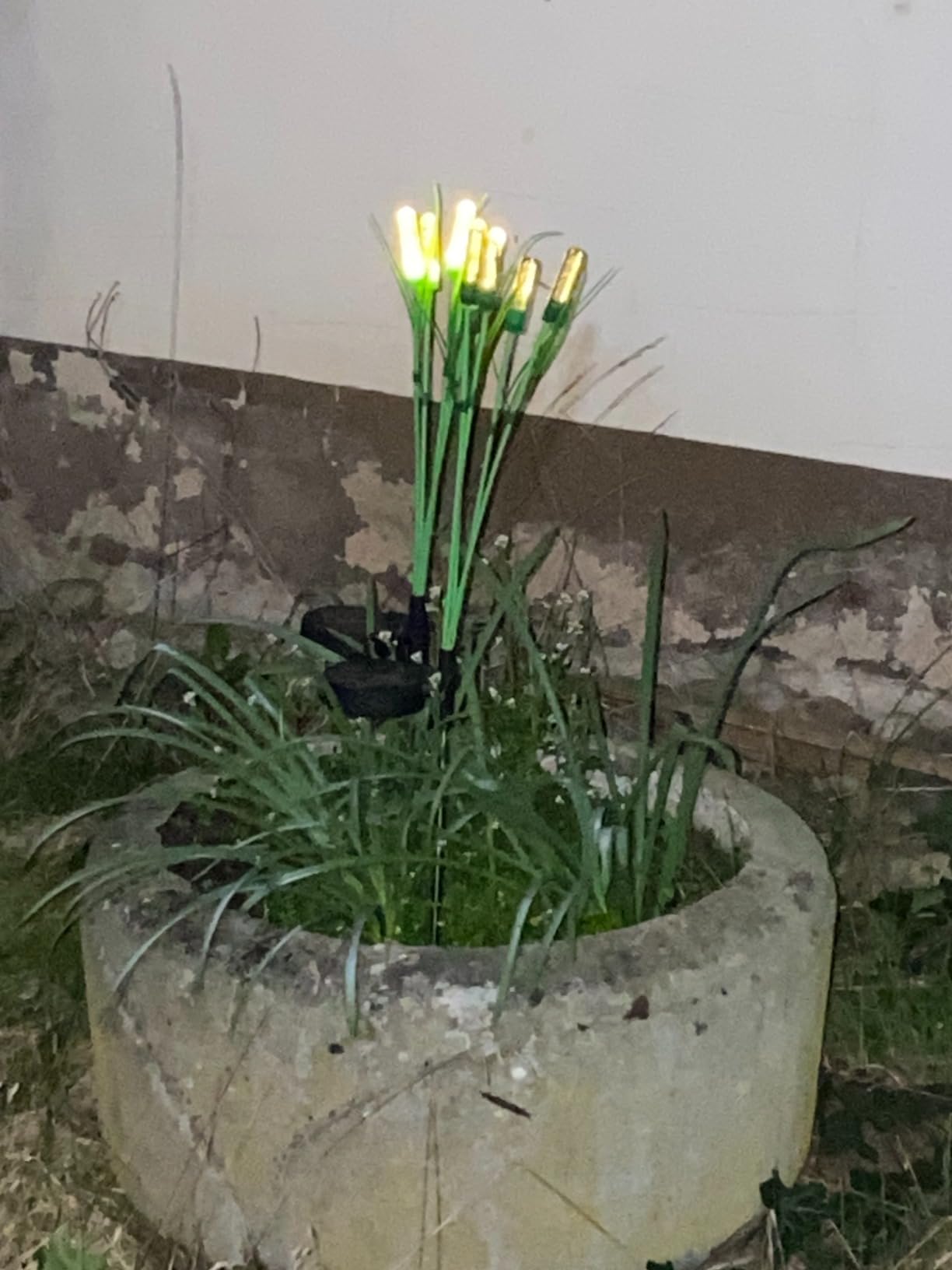 Bxroiu Solar Laterne warmweiß 2er Set für Garten