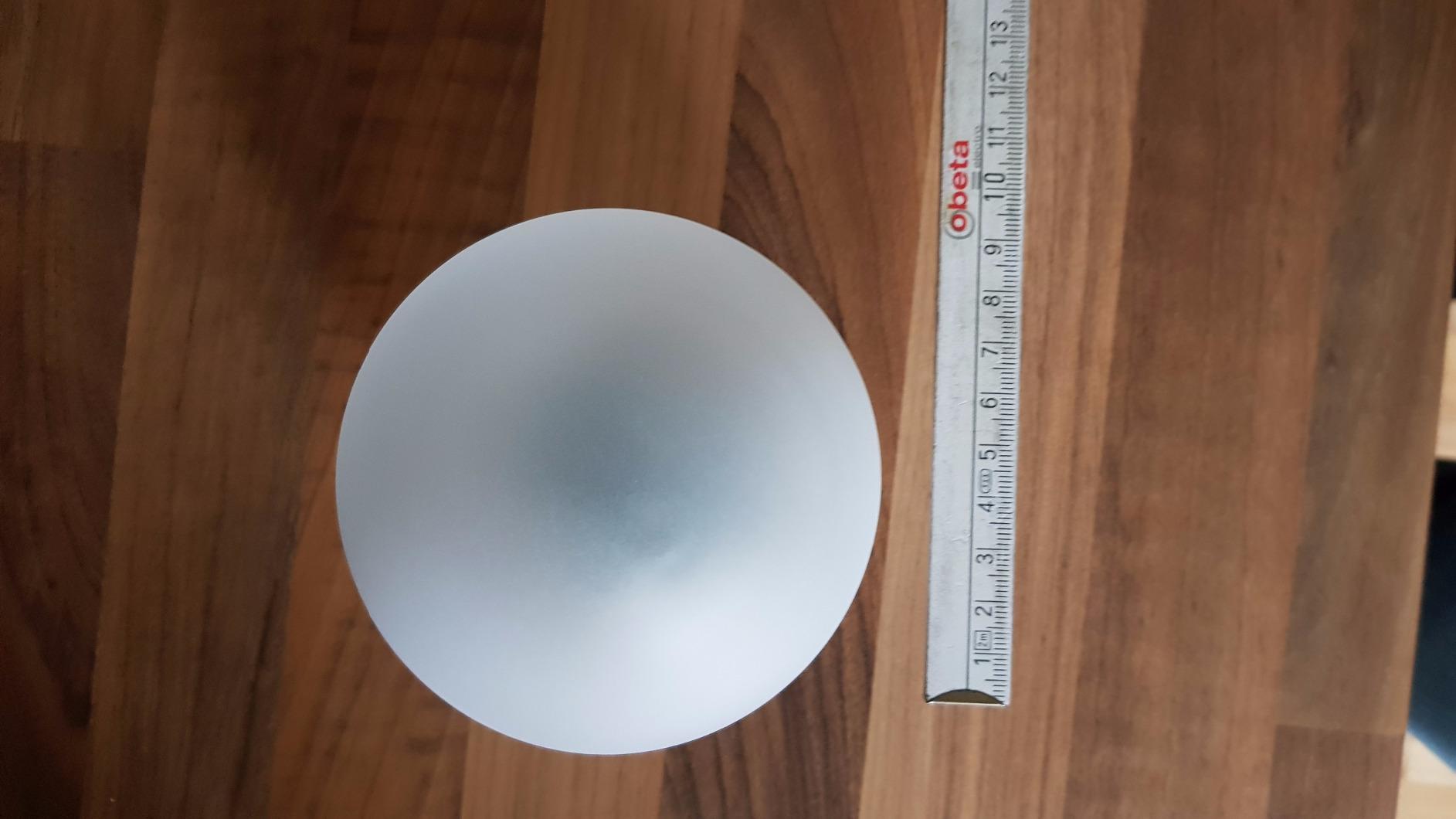 Lunartec Licht-Dekoration Leuchtkugel Solar Ø9 cm weiß