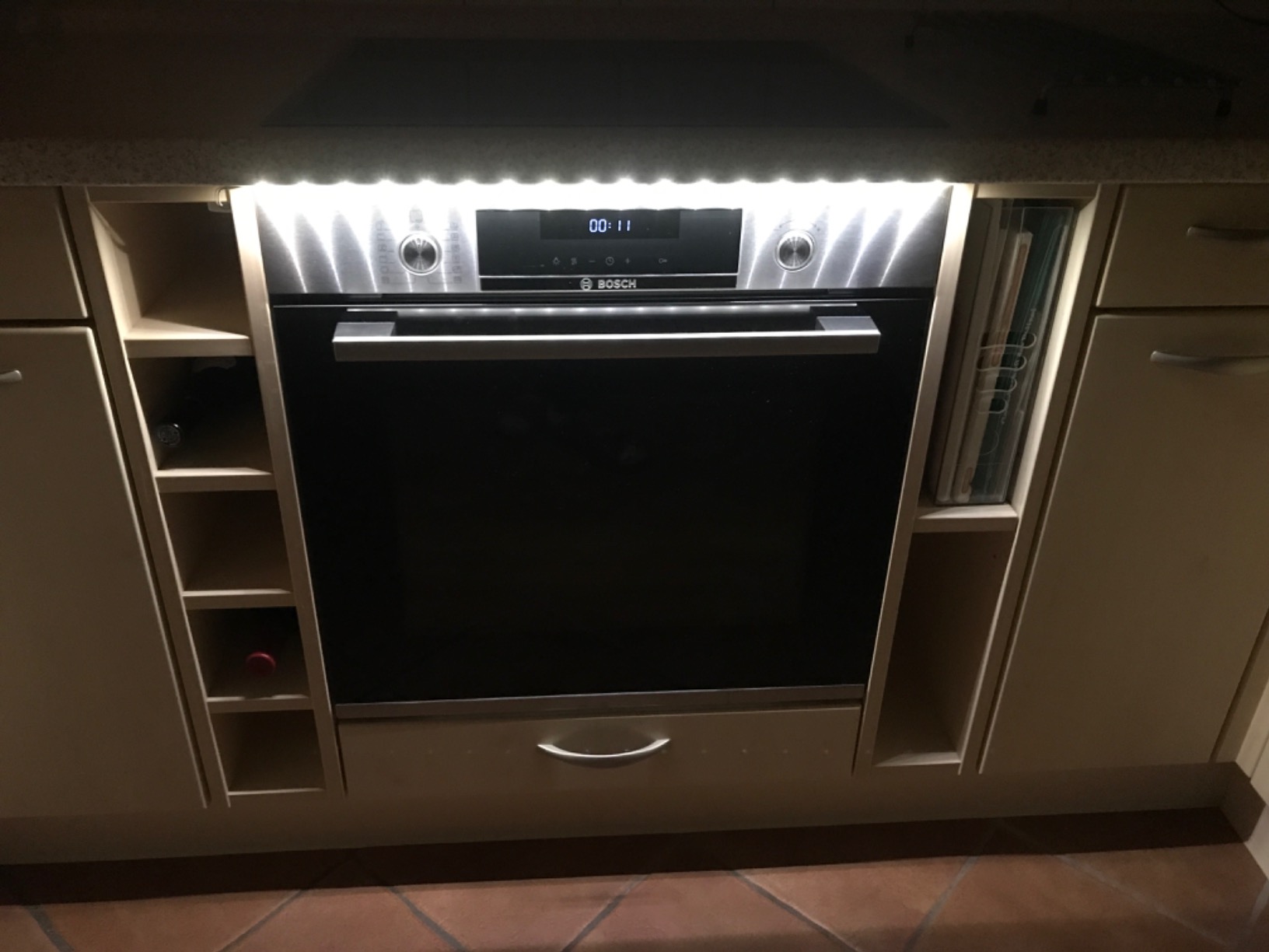 Lunartec Leuchtmittel LED Streifen Batterie 60cm tageslichtweiß