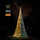 Fairybell Premium 8 m Fahnenmast-Weihnachtsbaum 3024 LED warmweiß