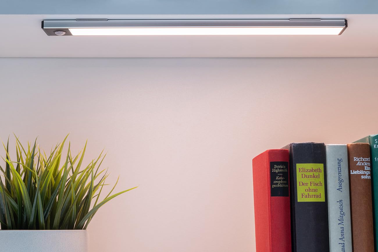Lunartec Innenbeleuchtung LED-Lichtleiste 4er-Set warmweiß 33cm