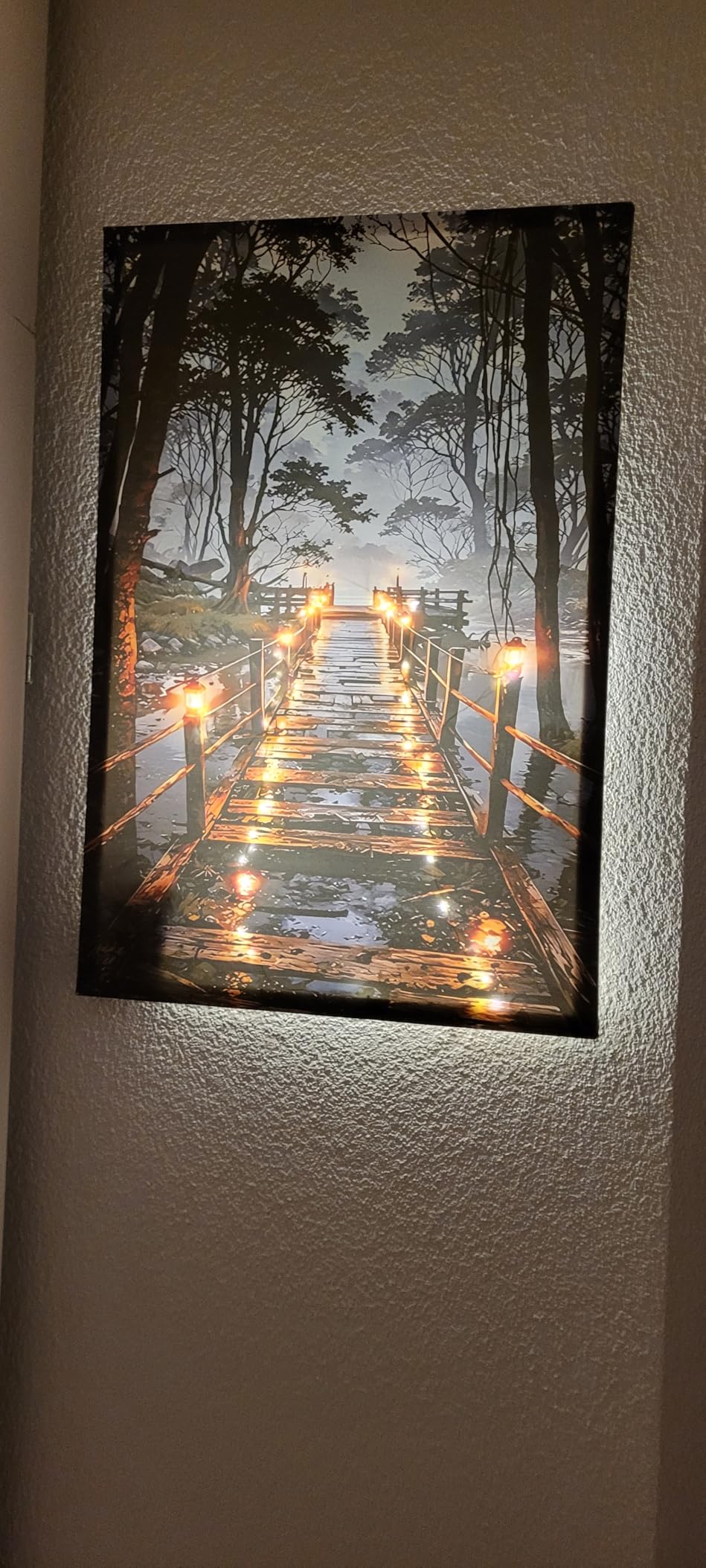 Bxroiu Lichterkette LED-Lichterkette bunt 2er-Set 5m Timer