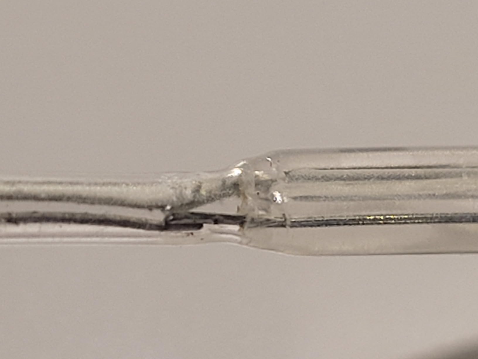 Bxroiu Lichterkette 50 LED Silberdraht 5 m warmweiß 2er Set