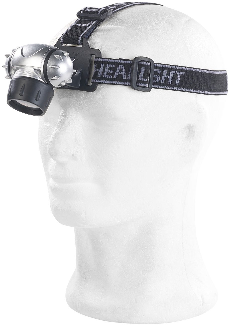 Lunartec SL-90 LED-Stirnlampe 30 Lumen tageslichtweiß