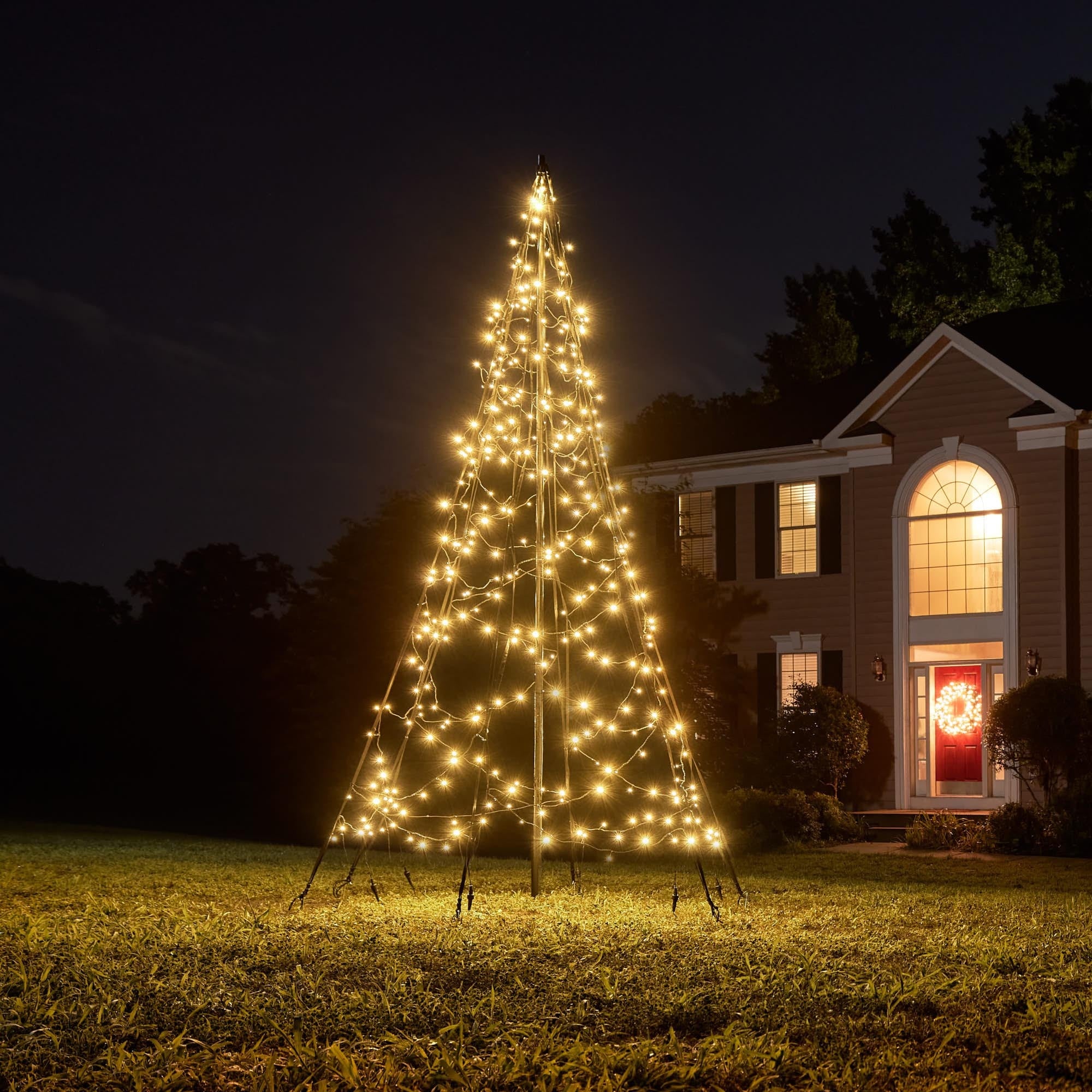 Fairybell Standard 3 Meter 360 LED Lichterbaum Warmweiß