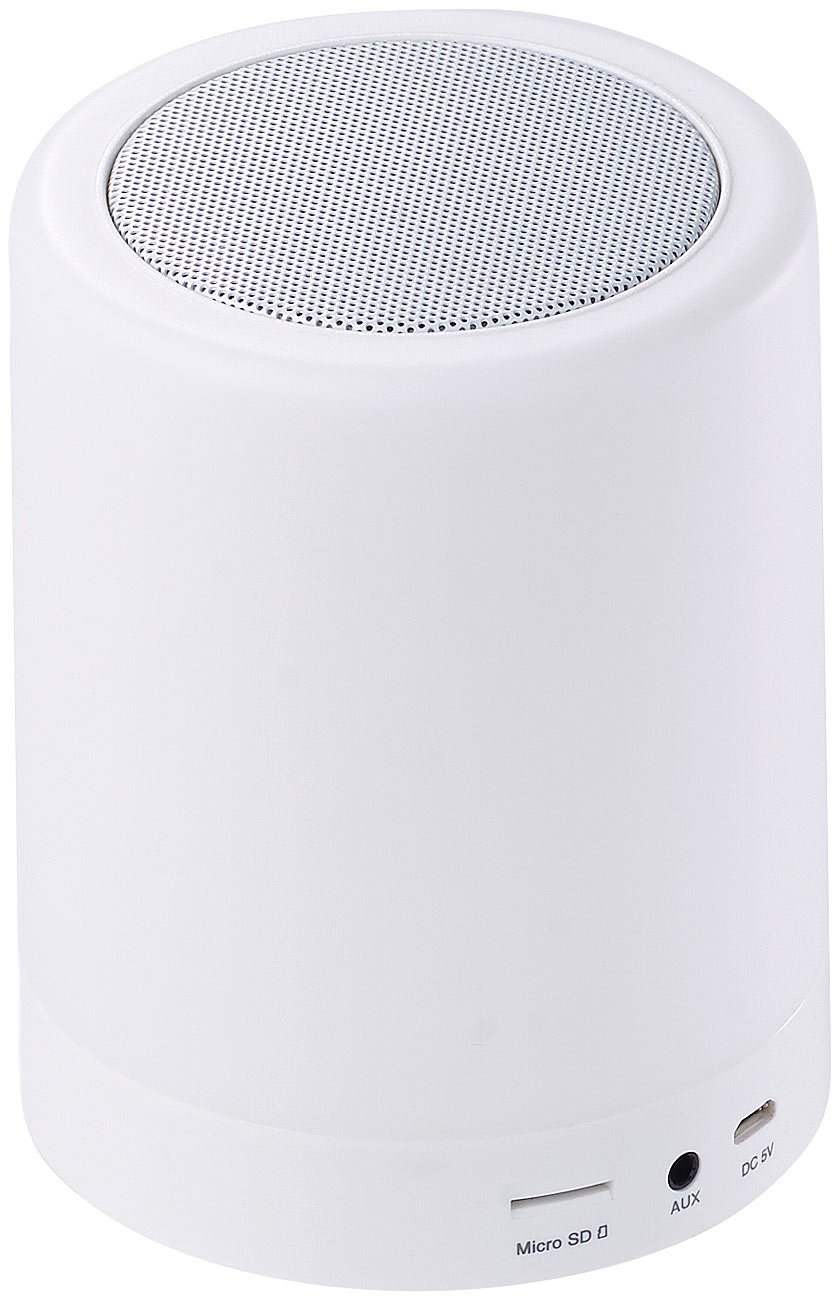 Lunartec Innenbeleuchtung Tischlampe Bluetooth LED 160 Lumen