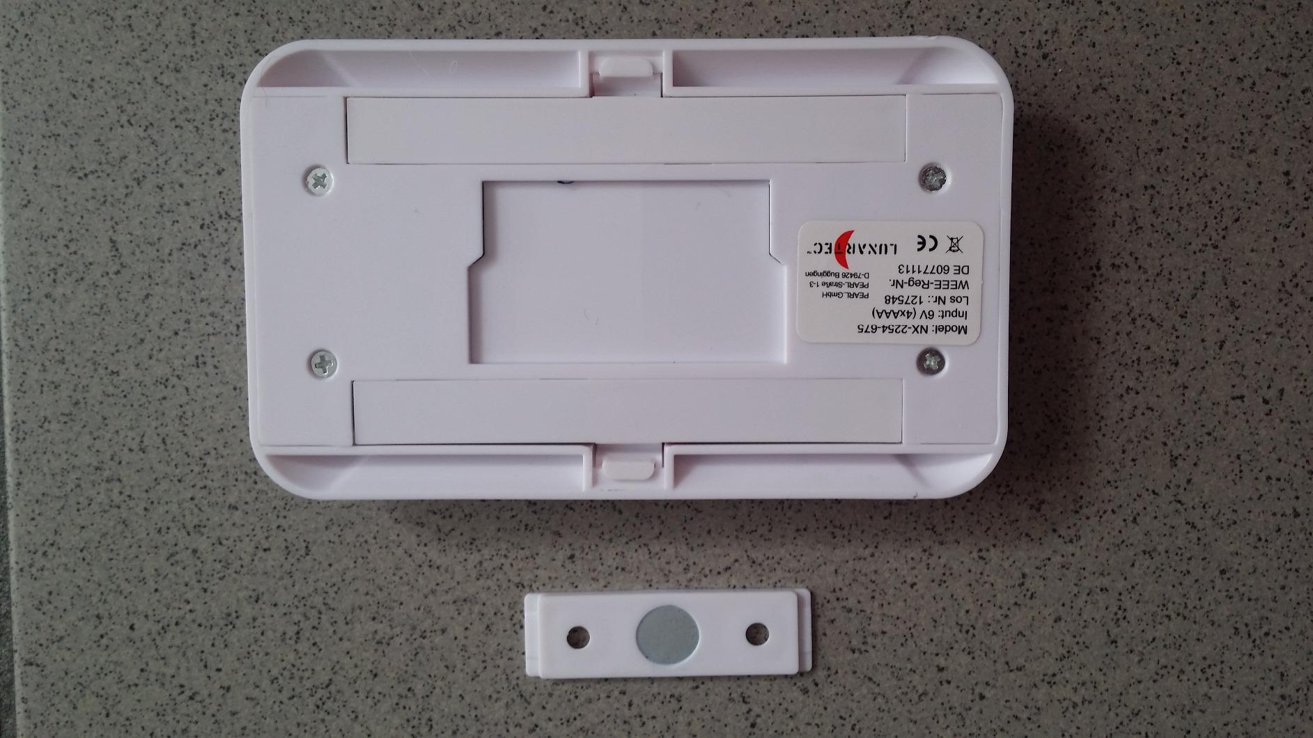 Lunartec Innenbeleuchtung LED Nachtlicht Batterie Sensor 20lm