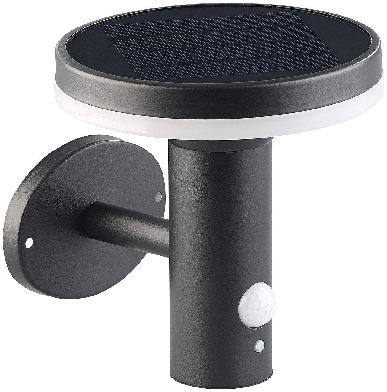 Lunartec Außenbeleuchtung WL-600.solar Wandleuchte 2er-Set