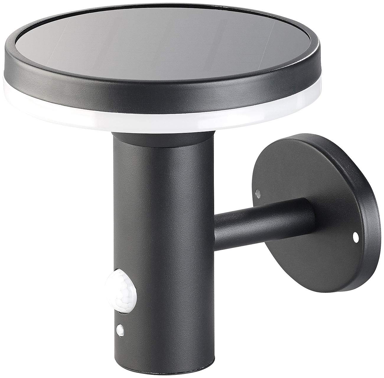 Lunartec Außenbeleuchtung WL-600.solar Wandleuchte 2er-Set
