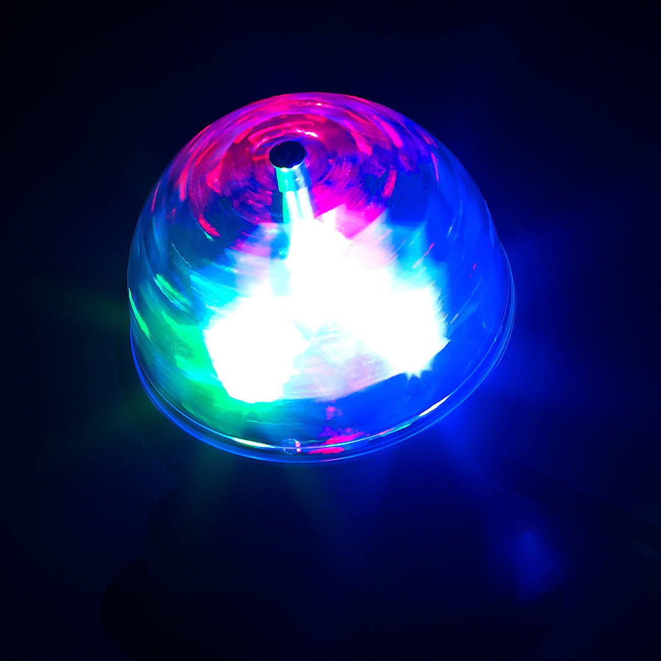 Lunartec Licht-Dekoration Disco-Leuchte 360° RGB 2er-Set 3W
