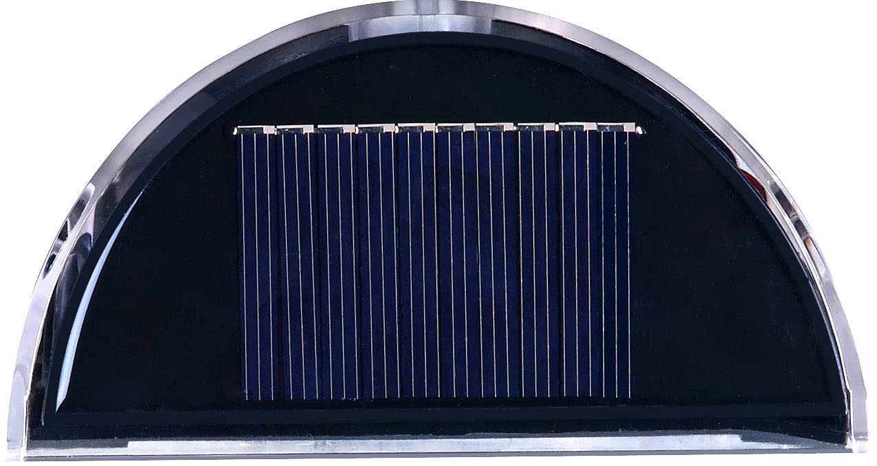 Lunartec Außenbeleuchtung WL-130.solar LED-Wandleuchte 2er-Set 20lm
