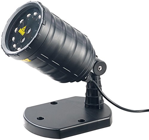 Lunartec Licht-Dekoration Laser-Projektor LP-500 IP65