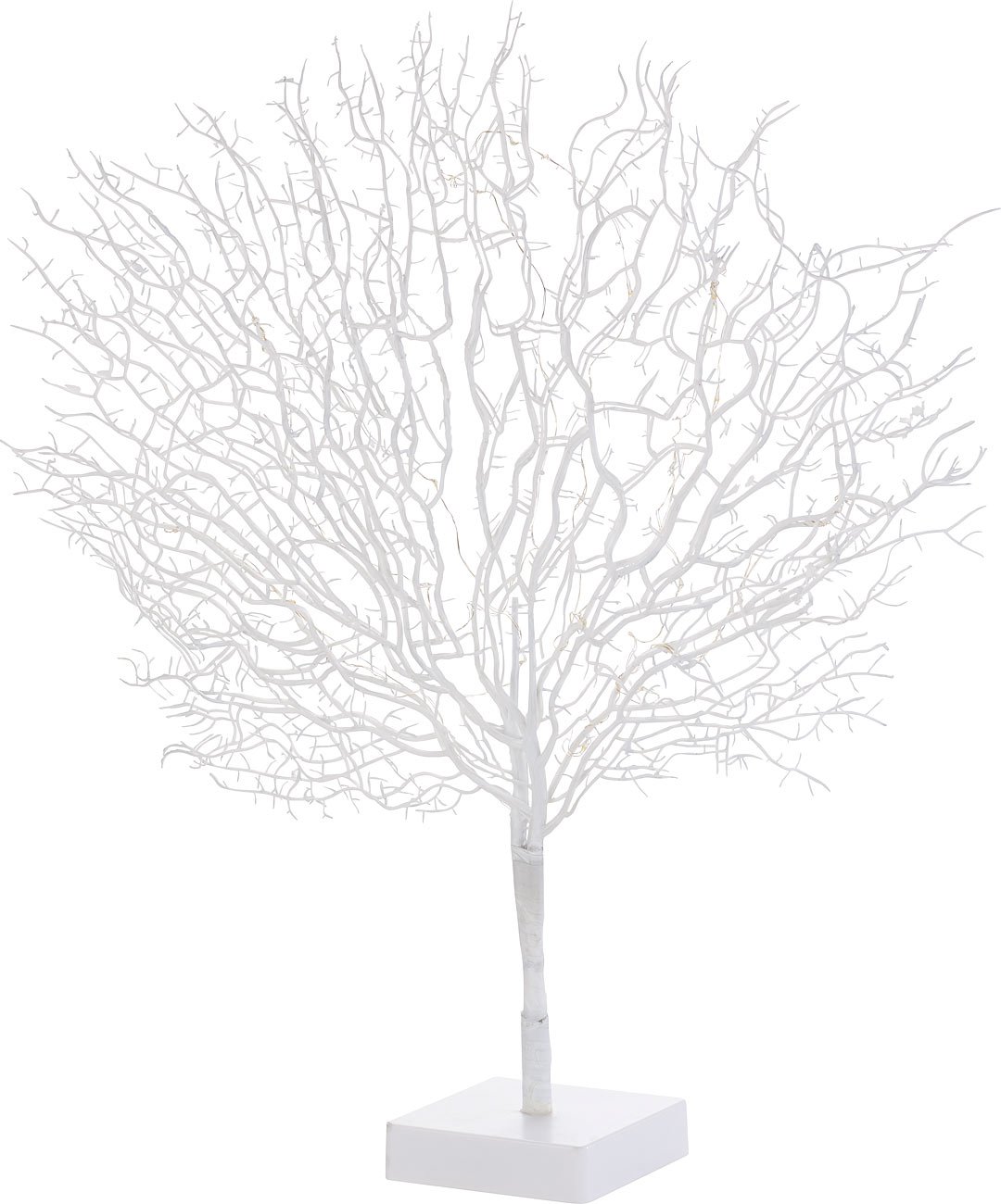 Lunartec Licht-Dekoration LED Lichterbaum 25 LEDs warmweiß Batterie