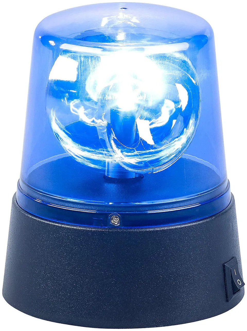 Lunartec Licht-Dekoration Blaulicht Partyleuchte batteriebetrieben