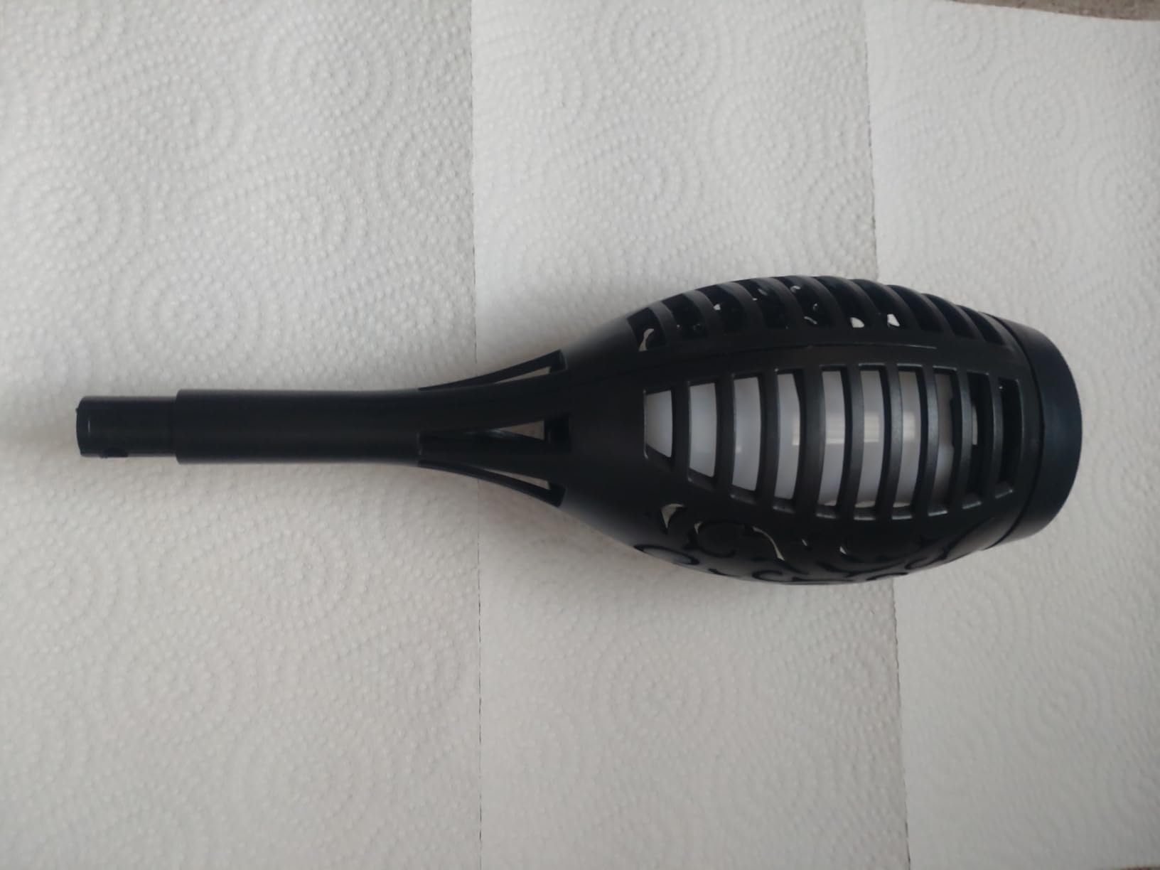 Qedertek Lighting Solarlampen 6 Stück mit Flammeneffekt IP65