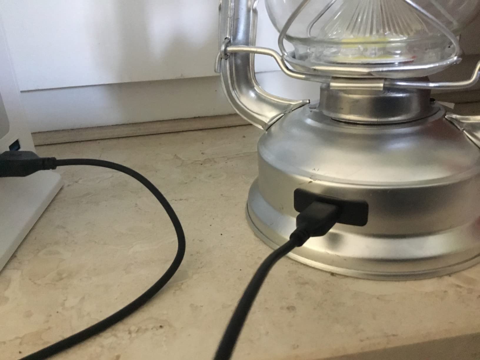 Lunartec Taschenlampen Sturmlampe LED 200 lm Akku 2er-Set