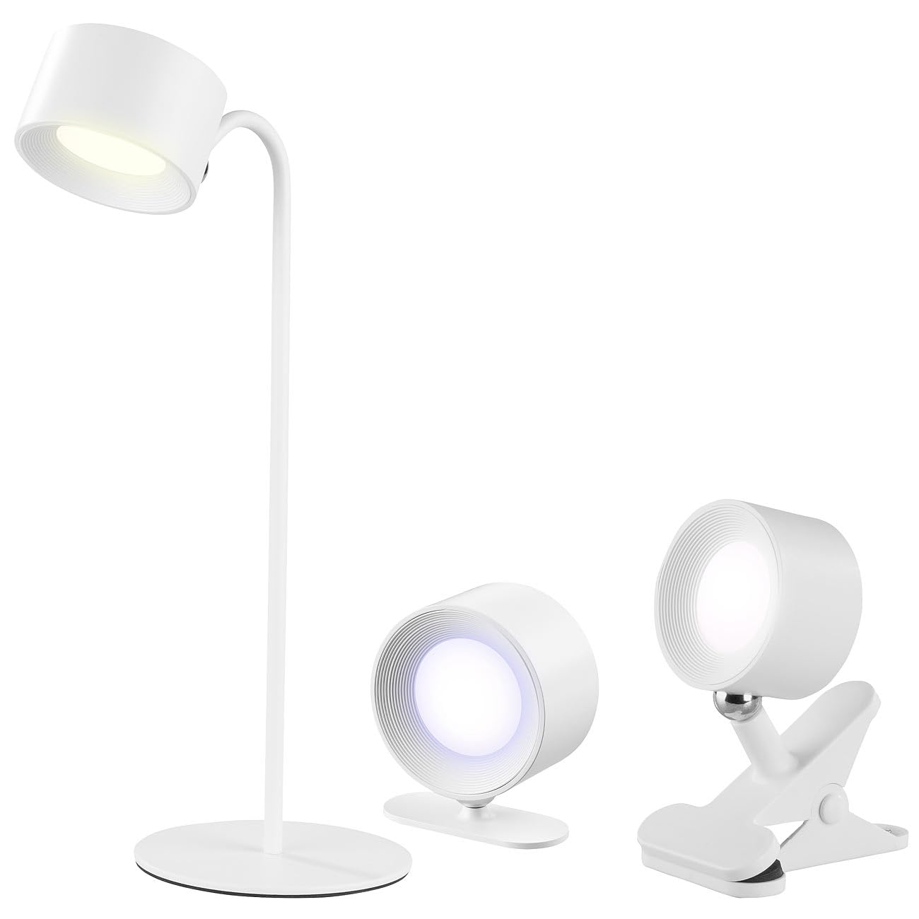 Lunartec Innenbeleuchtung 2er-Set Akku-Magnet-Leuchte 160 Lumen