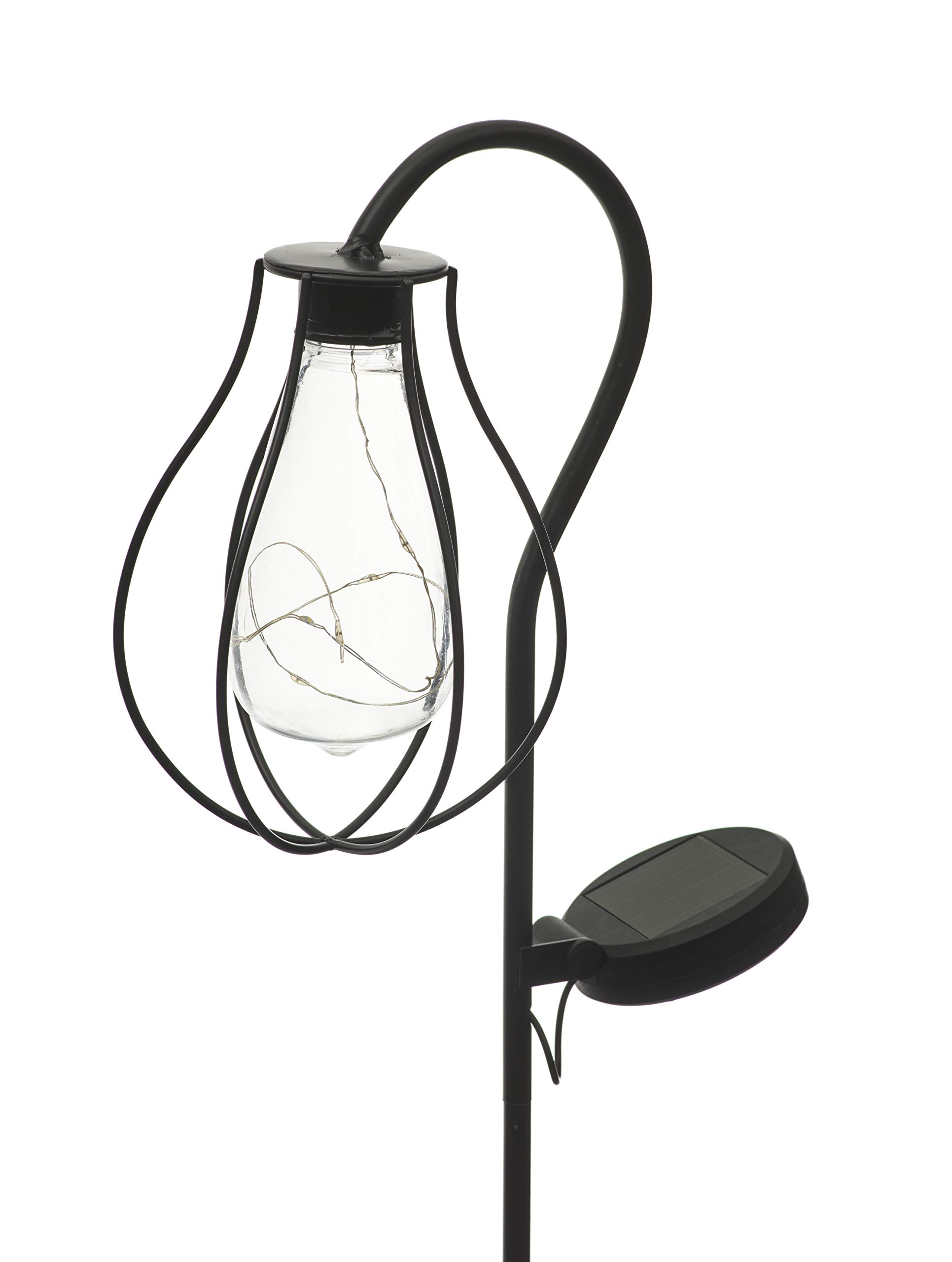 Bonetti Solar Lights Retro Gartenstecker warmweiß 2er Pack