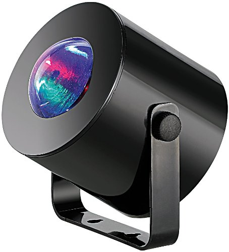 Lunartec Licht-Dekoration Mini-LED-Discolicht Batterie Rot Blau Grün