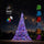 Fairybell Pro 8 m 1536 LED Fahnenmast-Weihnachtsbaum RGBW