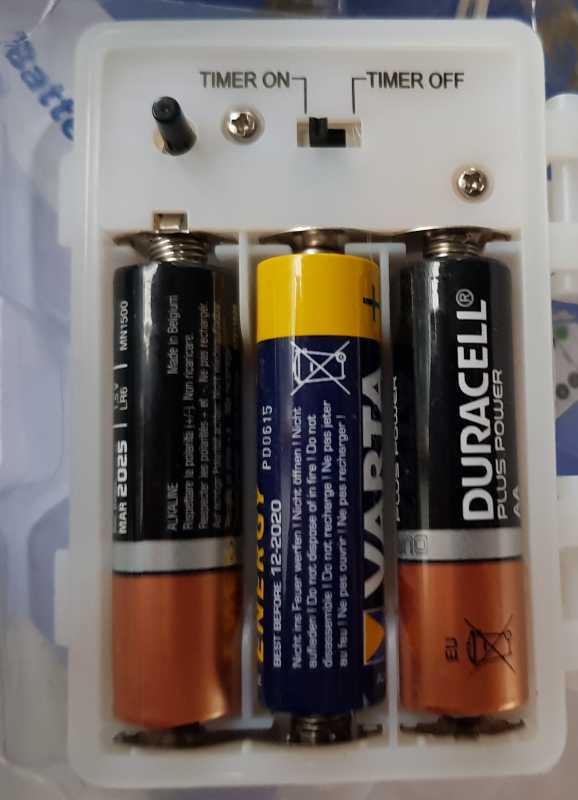 Koopower Battery Fairy Lights Lichterkette 11 m warmweiß