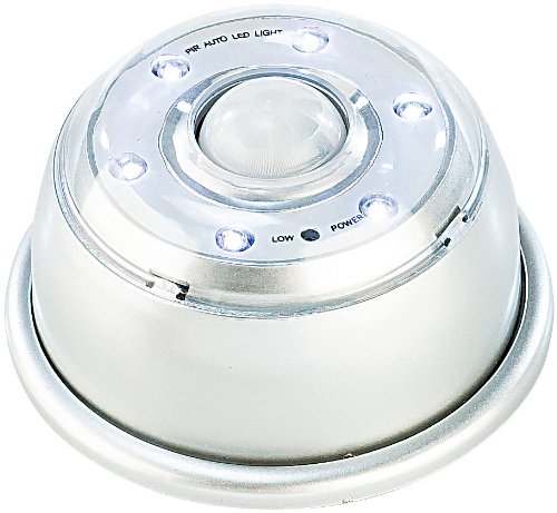 Lunartec Außenbeleuchtung LED Bewegungsmelder IP44 Magnet 100lm