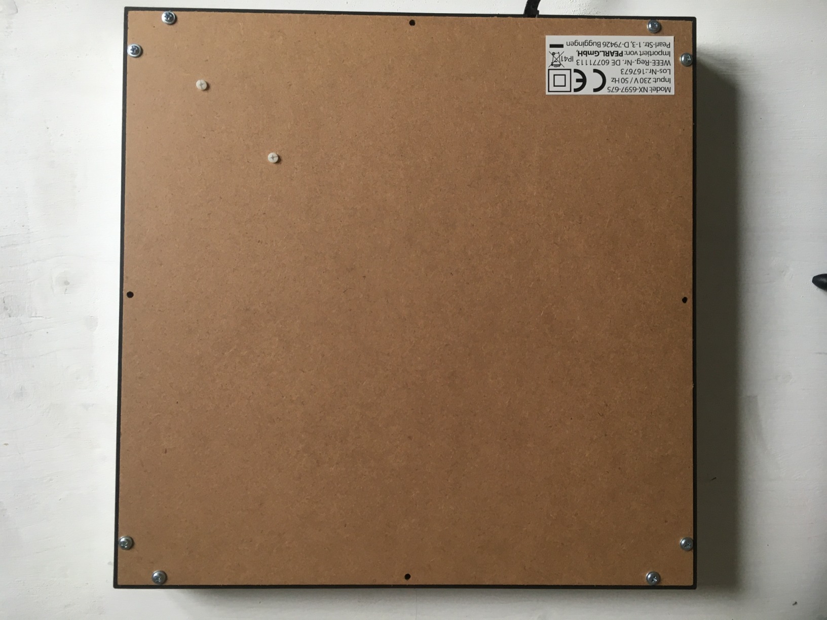 Lunartec Leuchtmittel LED-Pflanzenpanel 225 LEDs 2er Set