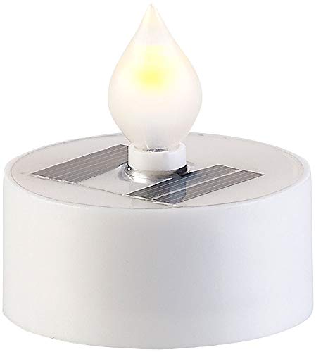 Lunartec Licht-Dekoration Solar-Teelichter 4er-Set weiß IP44