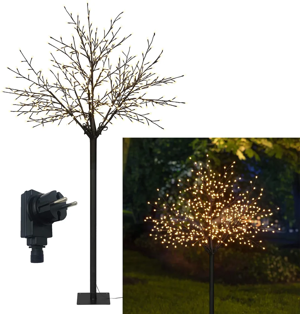 Bonetti Light Trees Lichterbaum 220 cm 500 LED warmweiß