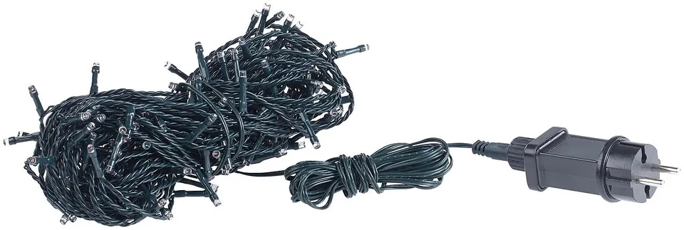 Lunartec Licht-Dekoration LED-Lichterkette 160 LEDs 16 m warmweiß