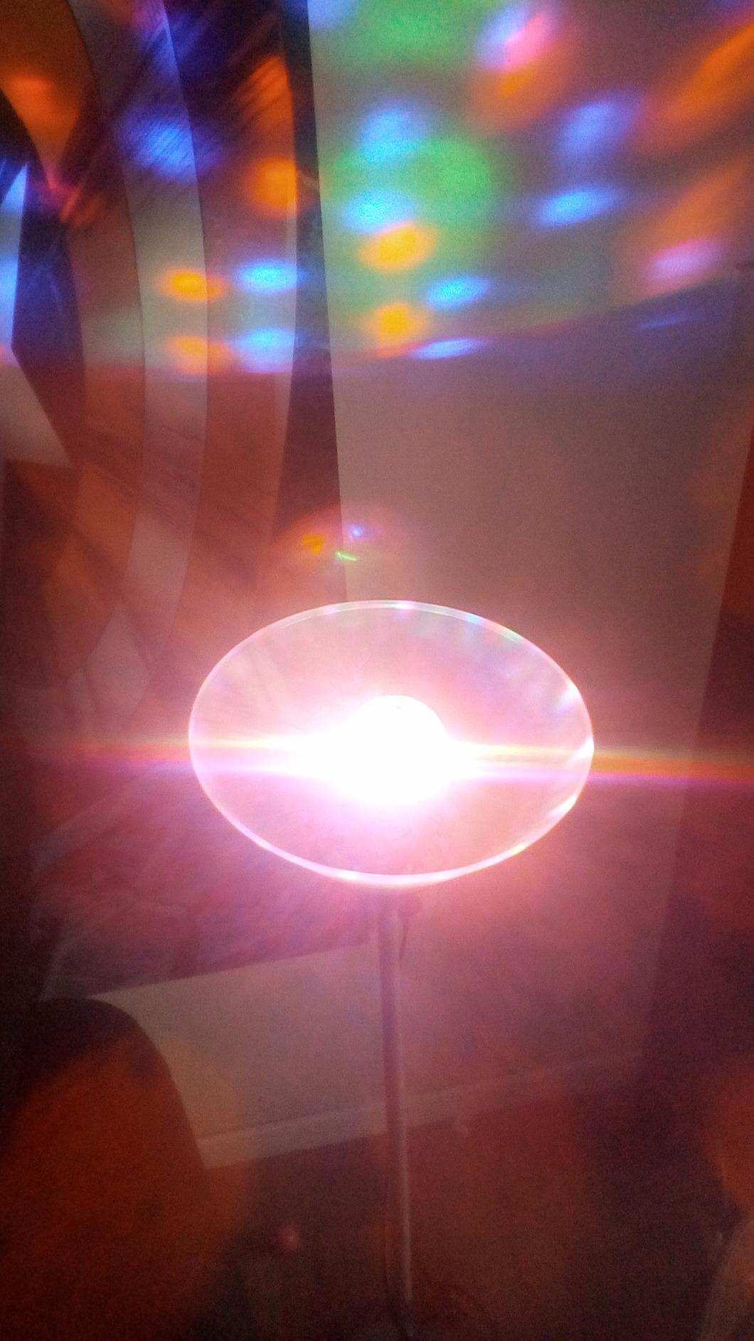 Lunartec Leuchtmittel Disco-Lampe E27 RGB 3W 2er-Set