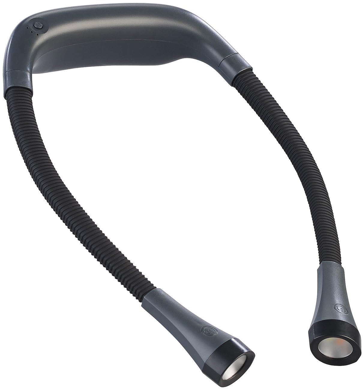 Lunartec Taschenlampen LED-Hals-Leselampe 2er-Set 4W dimmbar