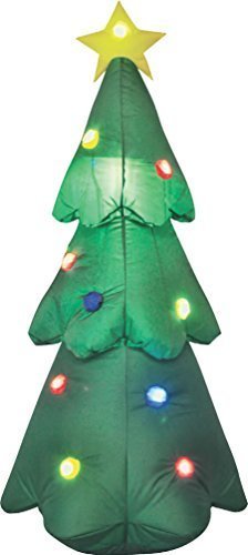 Bonetti LED Lichterketten Tannenbaum aufblasbar 120 cm LED