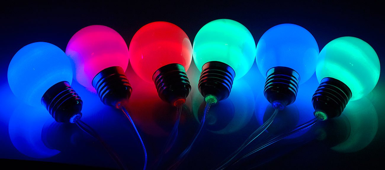 Lunartec Licht-Dekoration Lichterkette Solar 5 m multicolor