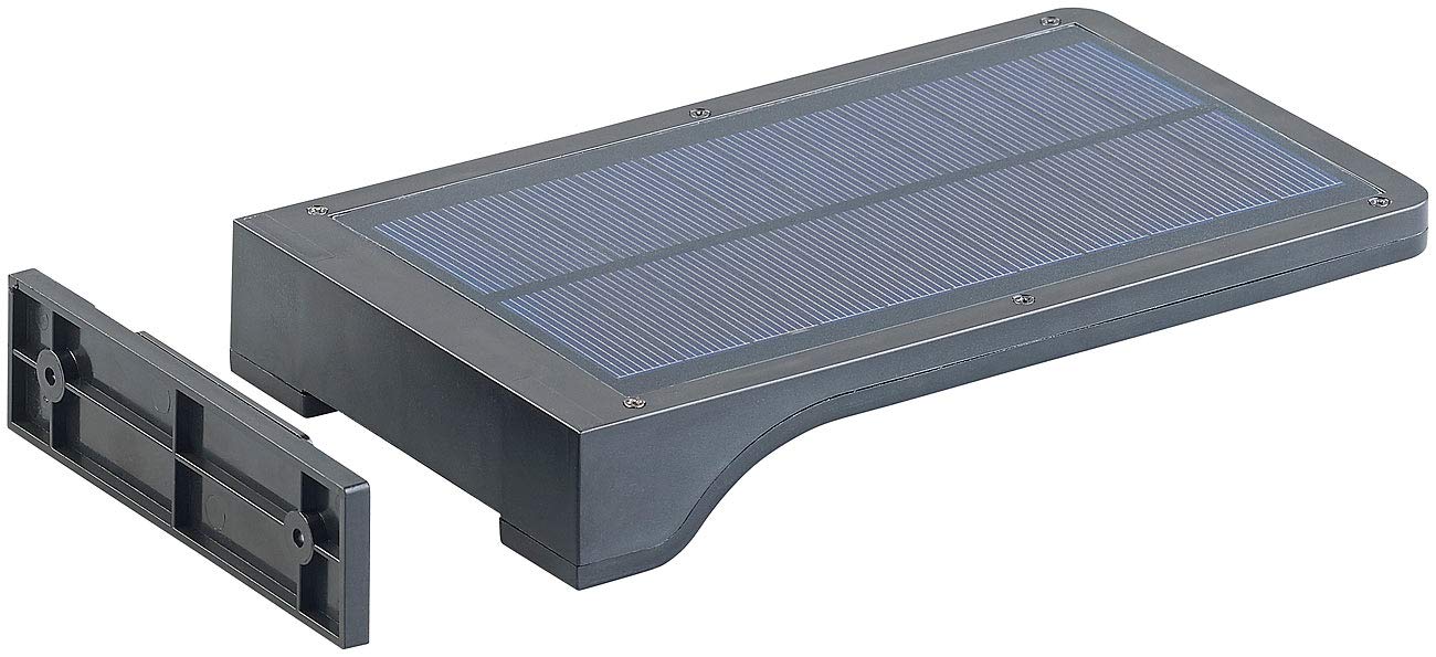 Lunartec WL-122.solar Solar-Wandleuchte 350 Lumen IP44