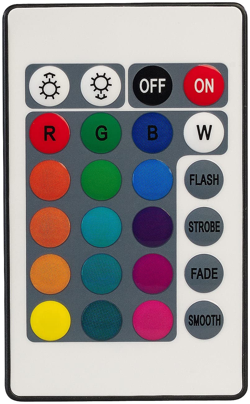 Lunartec Innenbeleuchtung Glasbodenbeleuchtung RGB 6er-Set Fernbedienung