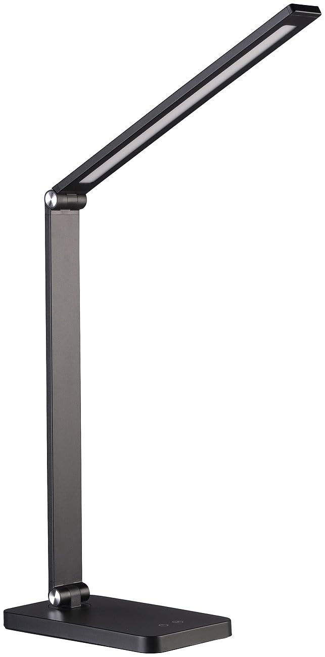 Lunartec Innenbeleuchtung Schreibtischlampe USB-C 660 lm schwarz