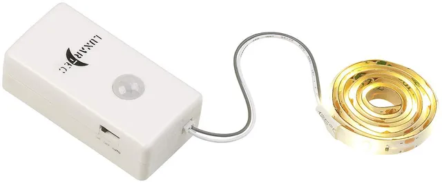 Lunartec Leuchtmittel LED-Streifen 100cm Bewegungsmelder 600lm
