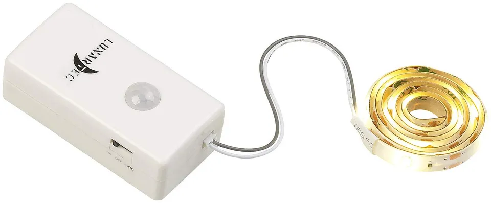Lunartec Leuchtmittel LED-Streifen 100cm Bewegungsmelder 600lm