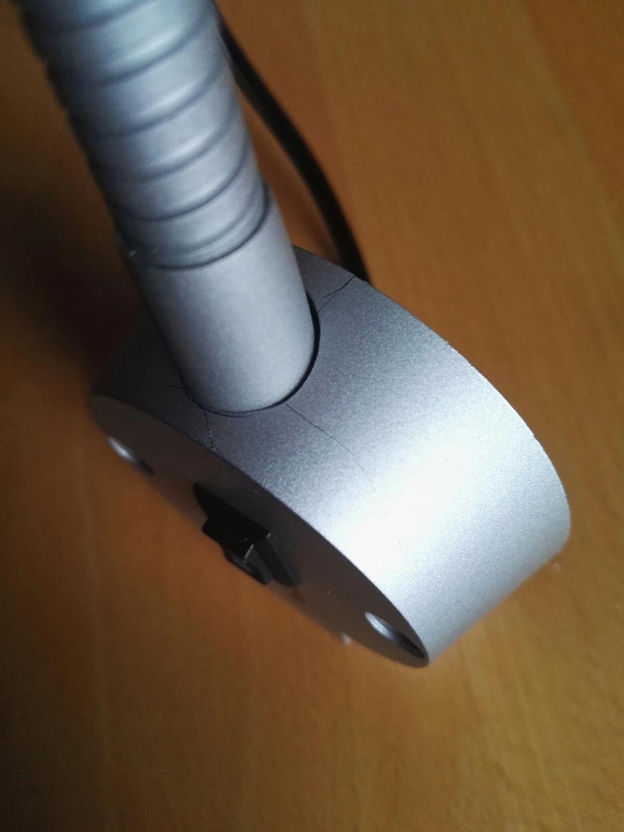 Lunartec Innenbeleuchtung LED-Leseleuchte Schwanenhals USB 3W