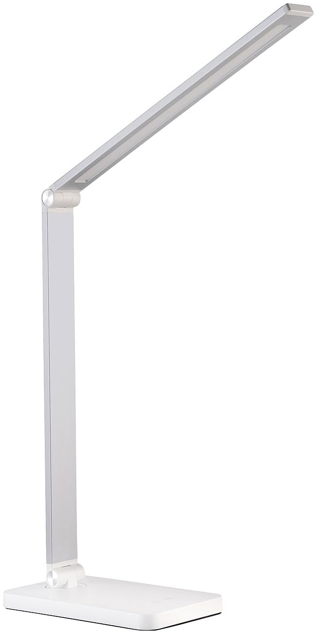 Lunartec Innenbeleuchtung Alu-Schreibtischlampe silberweiß 660lm