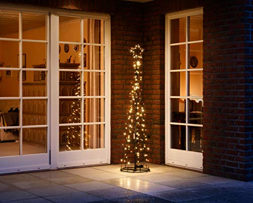 Bonetti Light Trees Metall-Tannenbaum 180 cm warmweiß 160 LED
