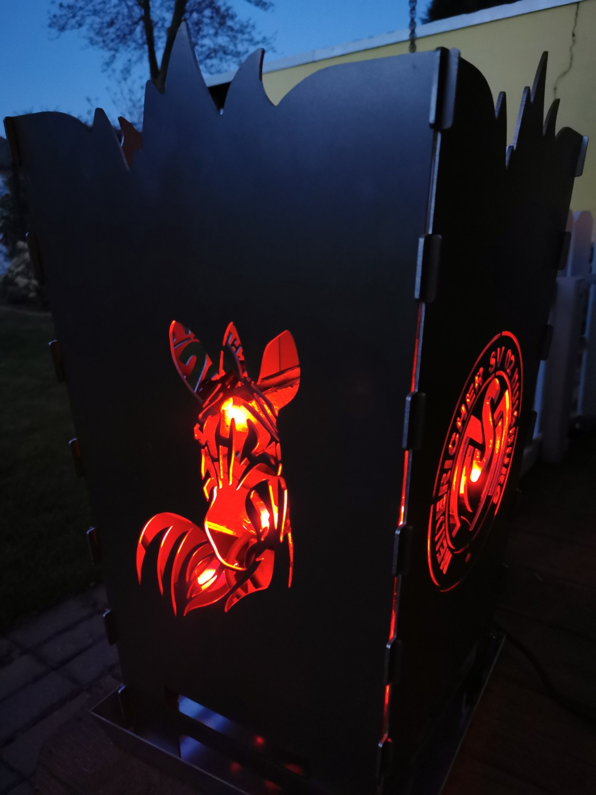 Lunartec Licht-Dekoration Lichterkette Flammen-Optik 10 Birnen 4,2m