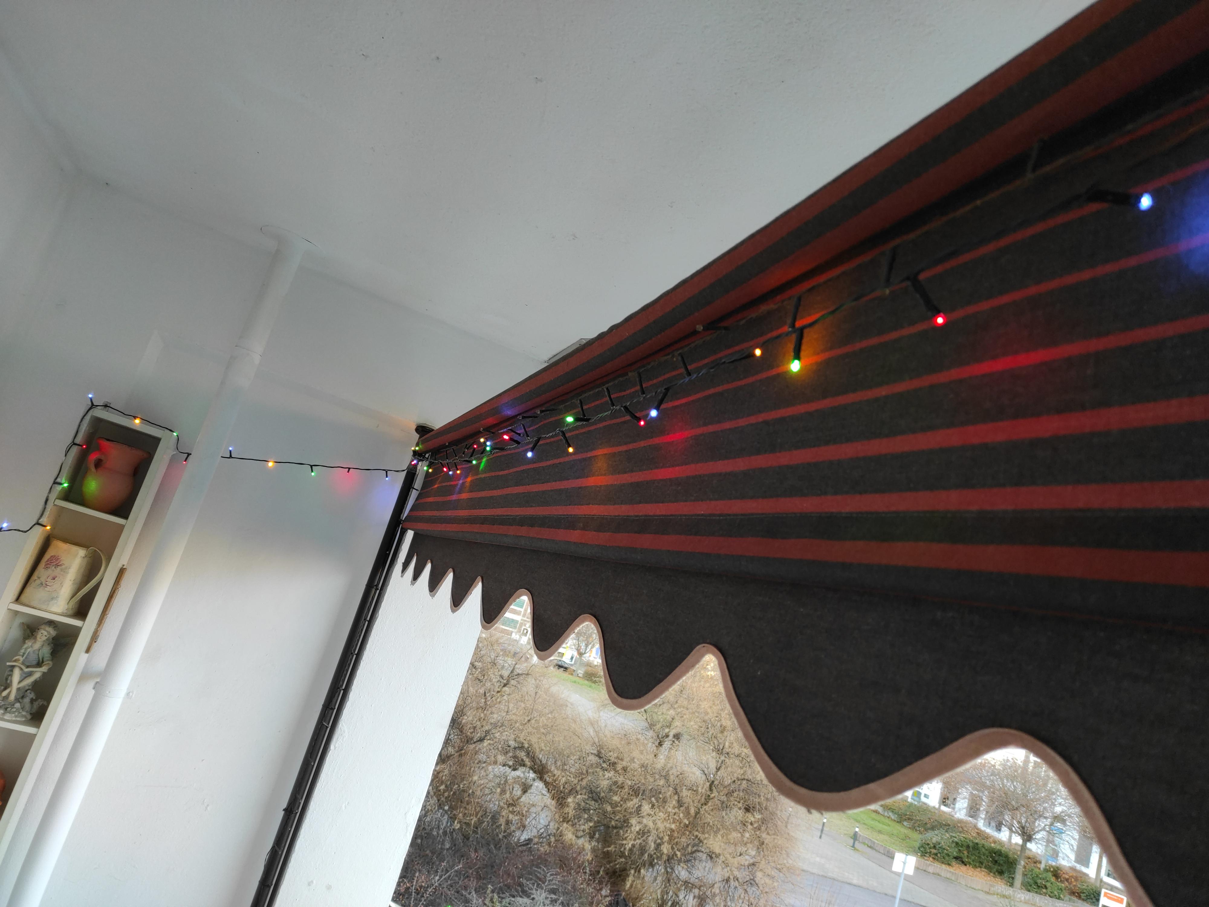 Lunartec Lichterkette 160 LEDs 16m bunt IP44 Netzteil