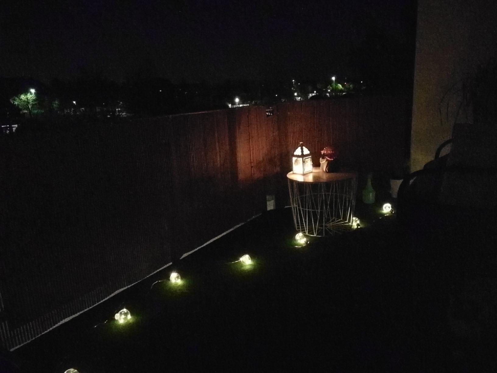Lunartec Licht-Dekoration Solar-Lichterkette Retro 8,5m warmweiß