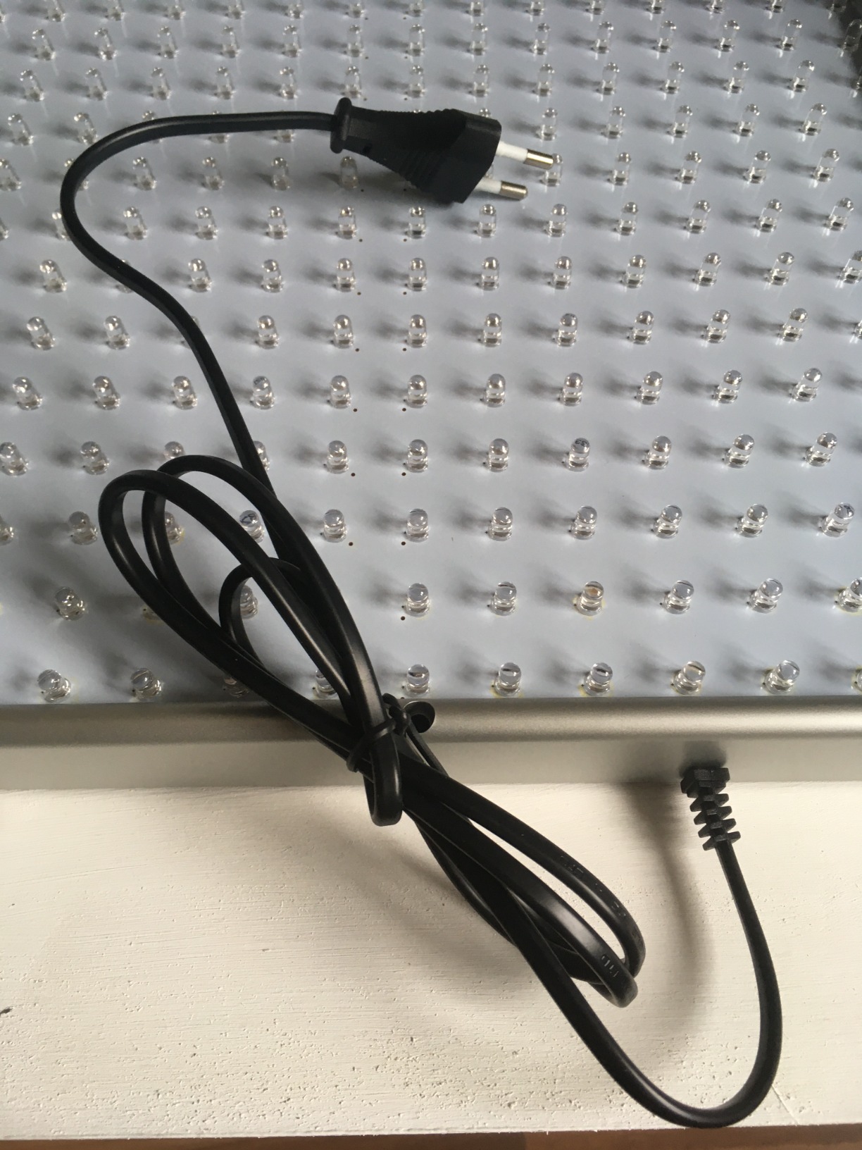 Lunartec Leuchtmittel LED-Pflanzenpanel 225 LEDs 2er Set