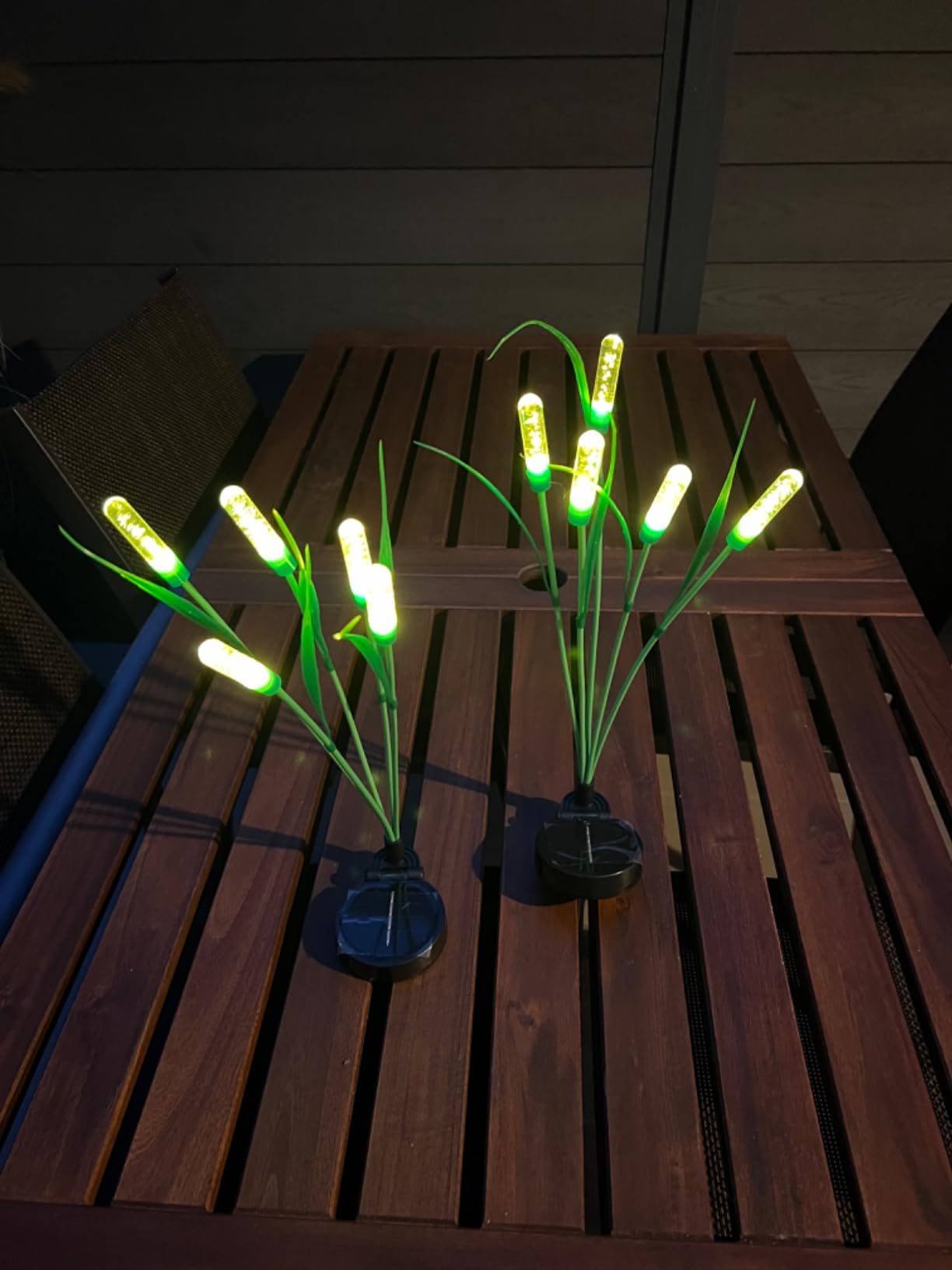 Bxroiu Solar Laterne warmweiß 2er Set für Garten